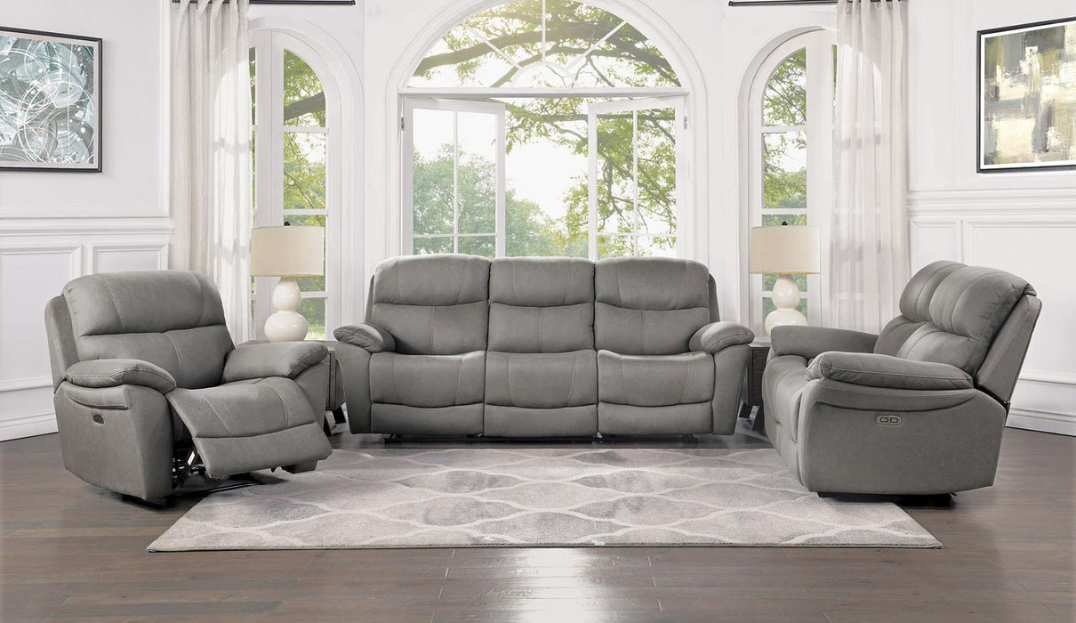 Longvale Double Reclining Sofa with Power Headrests