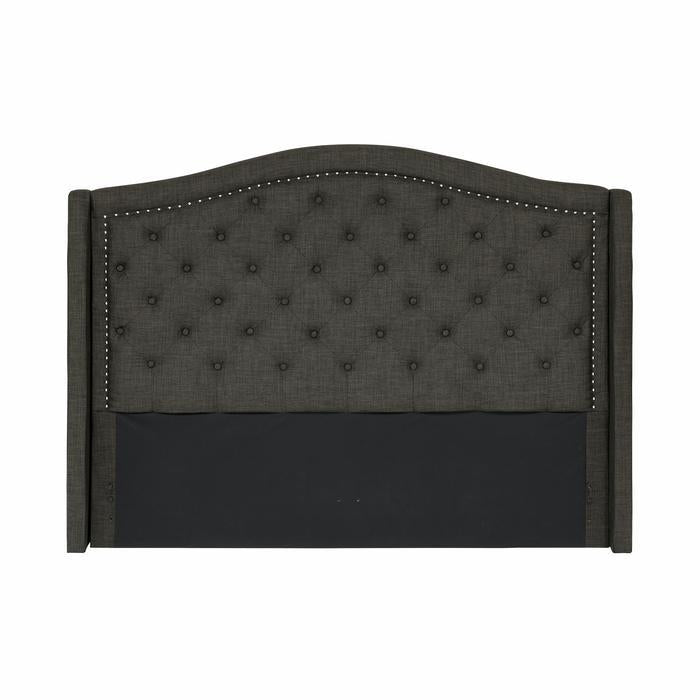 Bryndle (1/3)Eastern King Headboard,Buton-Tufted&Nailhead image