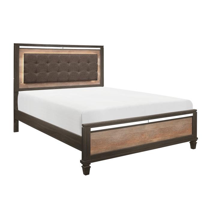 Danridge (2) Queen Bed with LED Lighting