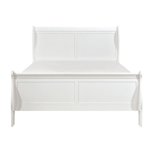 Mayville Full Sleigh Bed in White 2147FW-1 image