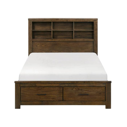 1592K-1EK*-Bedroom (3) Eastern King Platform Bed with Footboard Storage image