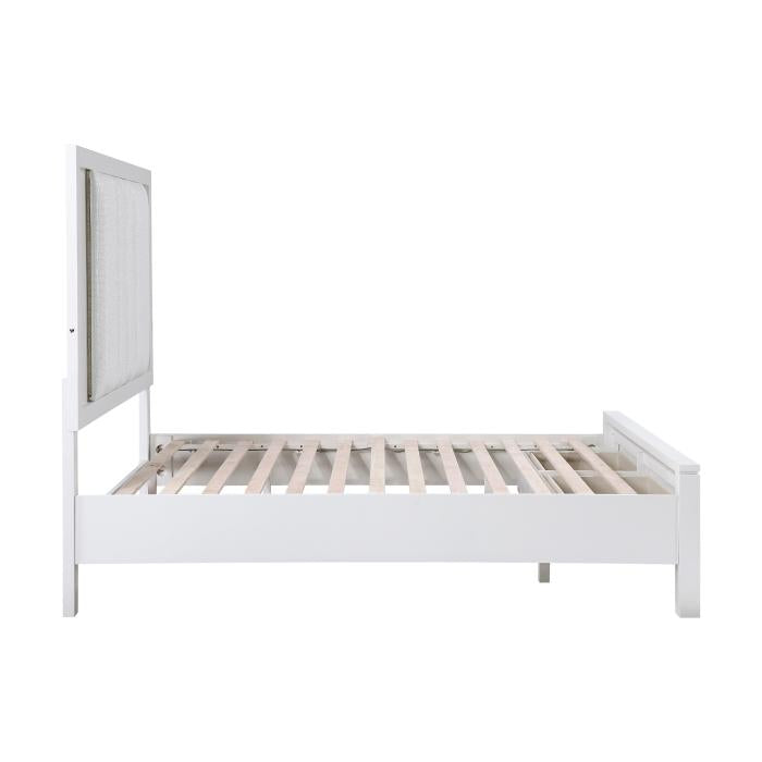 Prism (3) Queen Platform Bed with Footboard Storage