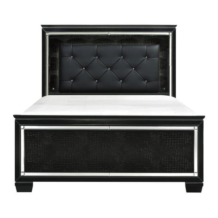 Allura (3)Queen Bed, LED Lighting