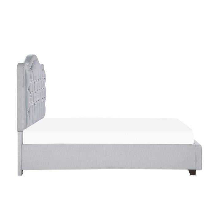 Toddrick (4) Eastern King Platform Bed with Storage Drawers