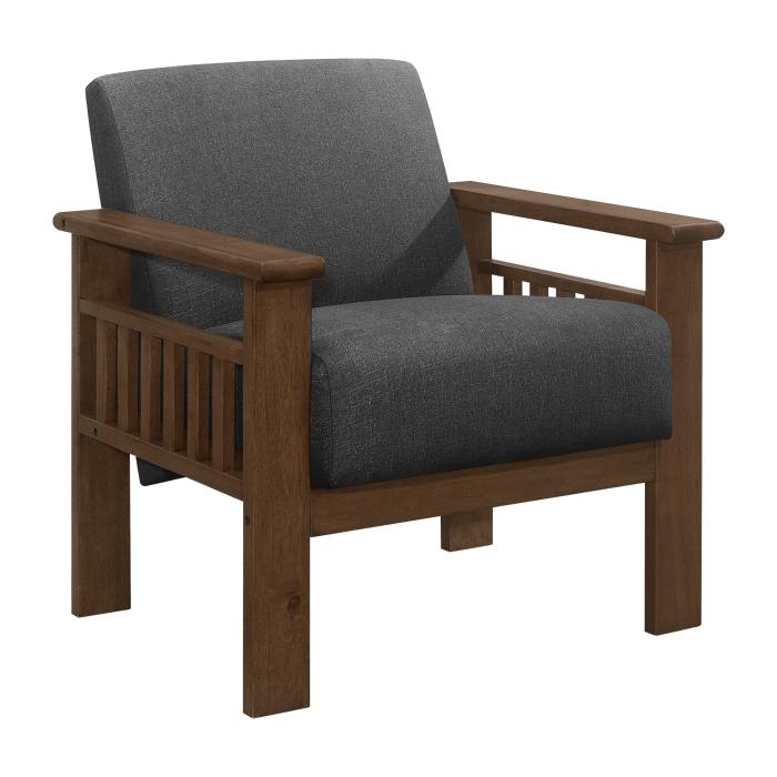 Helena Accent Chair with Storage Arms