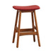 Ride Counter Height Stool, Matt Red image