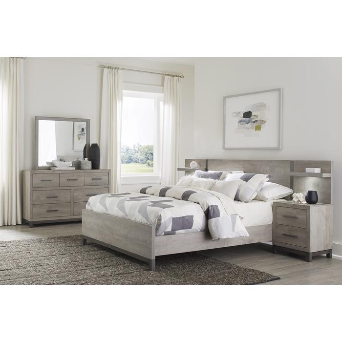 Zephyr 5pc Set Full Wall Bed (FB+2NS+2NS-P)