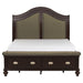 2615KDC-1CK* - (3)California King Sleigh Platform Bed image