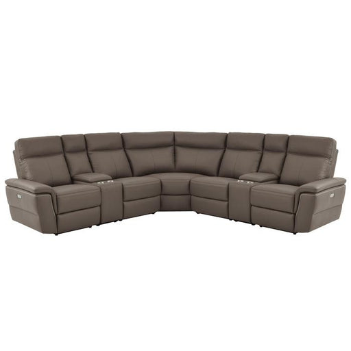 8308*7C1PW - (7)7-Piece Modular Power Reclining Sectional image