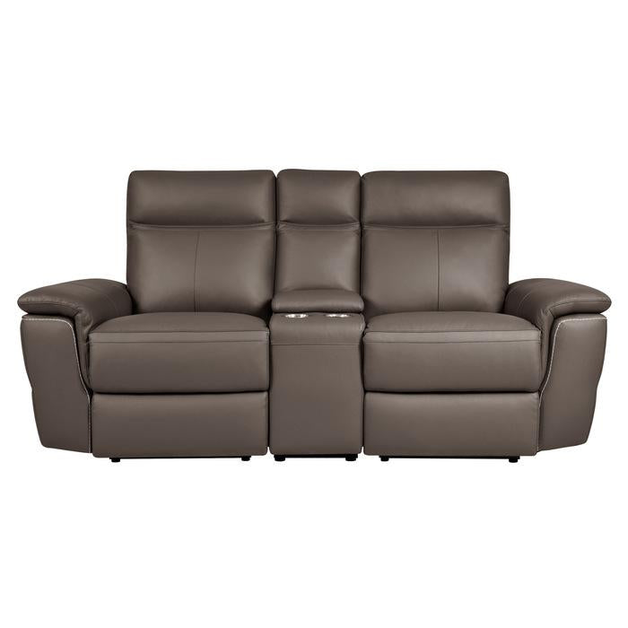 8308-2CNPW* - (3)Power Double Reclining Love Seat with Center Console image