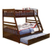 B2013TFDC-1*R - (4) Twin/Full Bunk Bed with Twin Trundle image