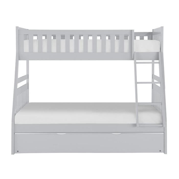 B2063TF-1*R - (4) Twin/Full Bunk Bed with Twin Trundle image