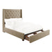 5877KBR-1EKDW* - (3)Eastern King Platform Bed with Storage Footboard image