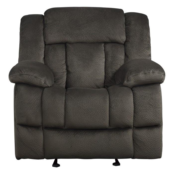 Laurelton Glider Reclining Chair in Chocolate 9636-1