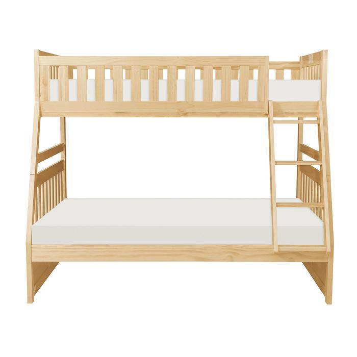 Bartly Twin/Full Bunk Bed in Natural B2043TF-1