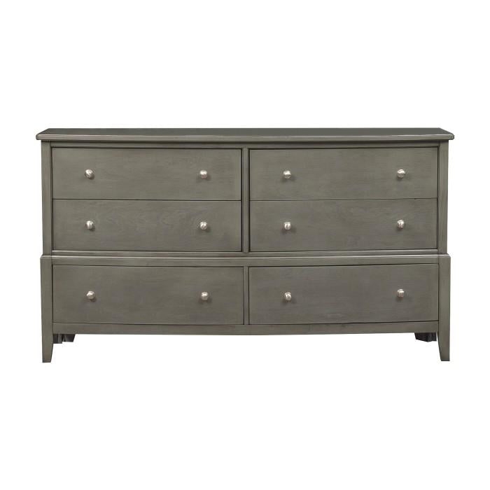 Cotterill 6 Drawer Dresser in Gray 1730GY-5