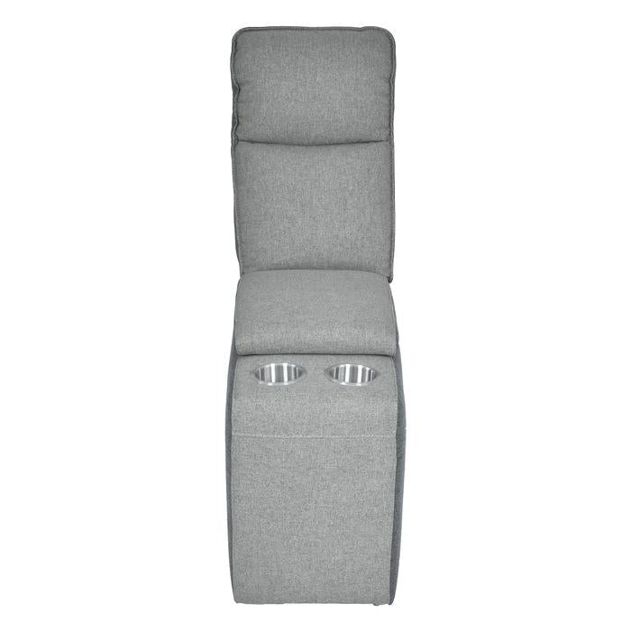 Maroni Console in Dark Gray/Light Gray 8259-CN