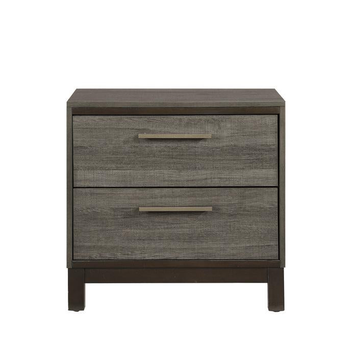 Vestavia 2 Drawer Nightstand in Gray 1936-4