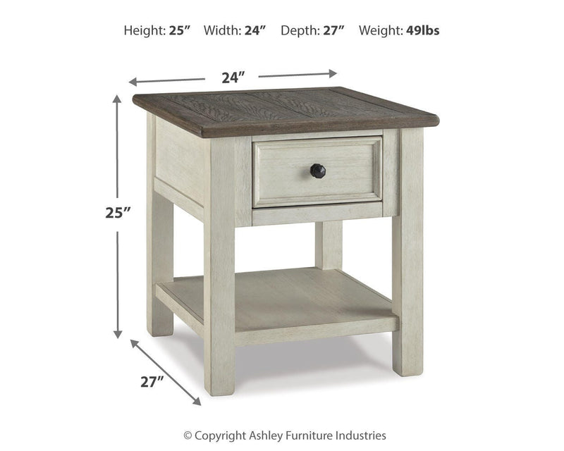 Bolanburg End Table Set