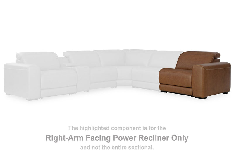 Magic Man 5-Piece Power Reclining Sectional