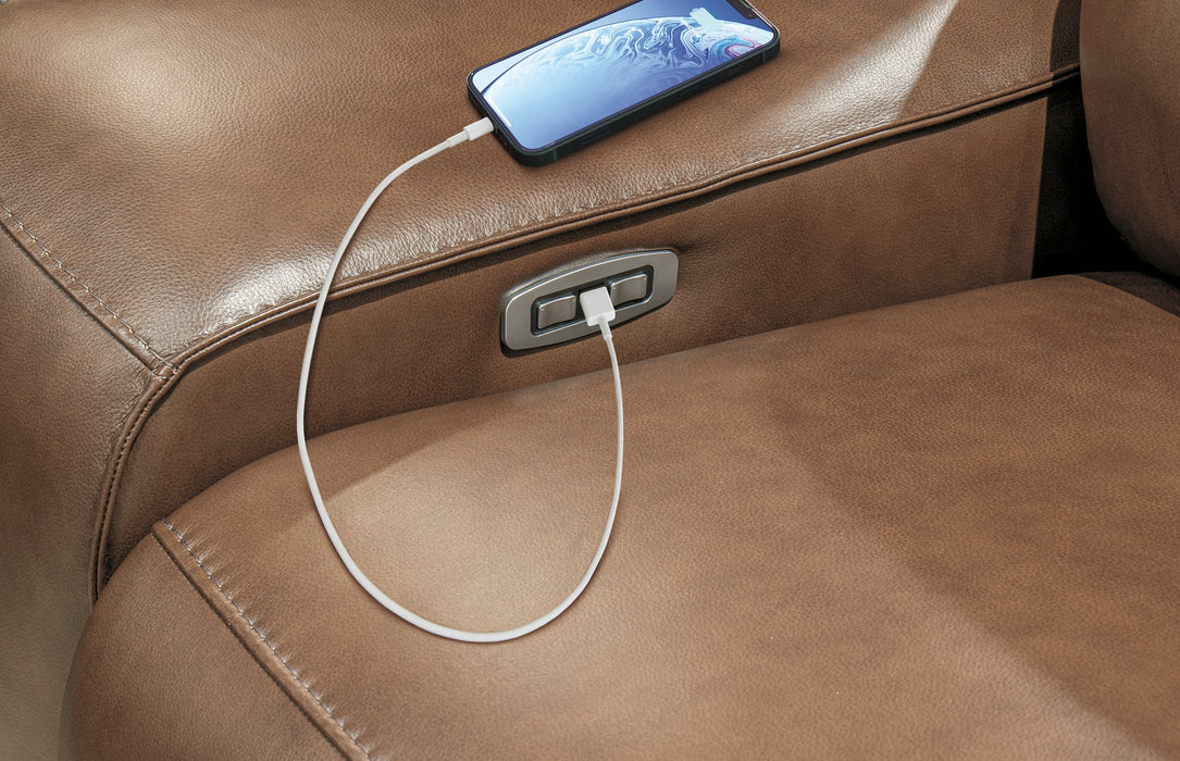 DeepWakes Power Reclining Loveseat with Console